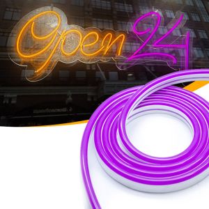 Led Silicone Neon Light With 12v High Brightness 612 Flexible Outdoor Light Sign