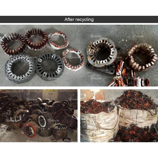 Scrap Motor Stator Copper Wire Pulling Machine for Engine Motor Starter Recycling Design