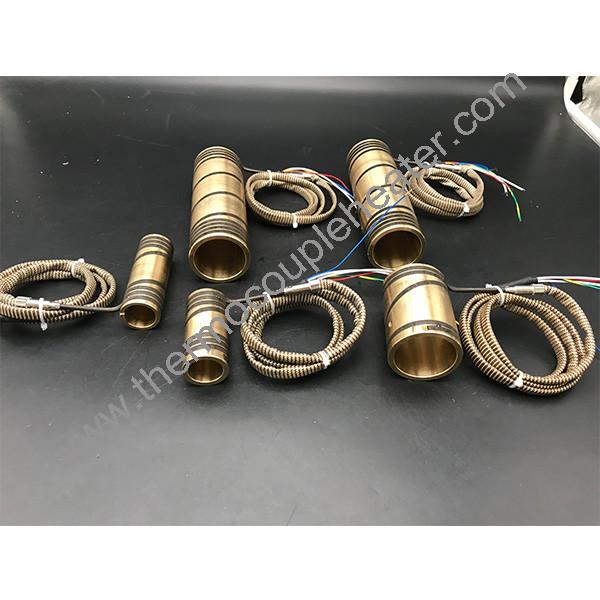 Quality Hot Runner Mini Heater With Thermocouple Mini Coil Heaters For Injection Molding Machine Mini-Press In Brass Coil Heater for sale