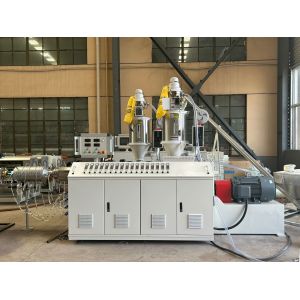 China Plastic PPR Gas Supply Single Wall Corrugated Pipe/Cable/Tube Making Machine on sale