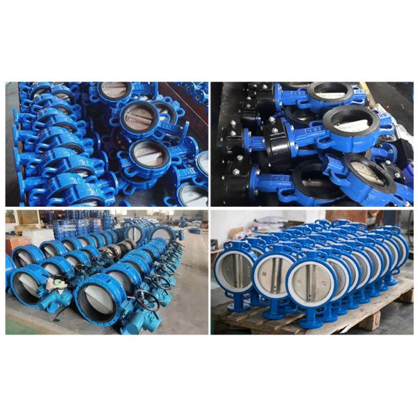 2 Inch Butterfly Valve Handle Wafer Type Cast Iron Manual Butterfly Valve