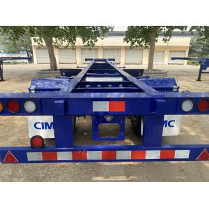 CIMC Durable 3-axis Skeleton Transport Semi-trailer