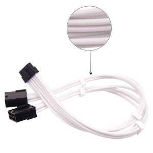 Power Supply Cable Extension Kit 12-Pin PCIe Molex Micro-Fit 3.0 Connector For