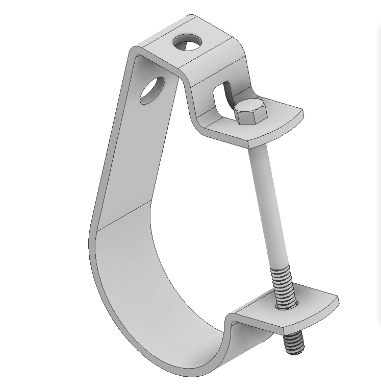 Wholesale Custom Size Zinc Plated J Hooker Clamp from china suppliers