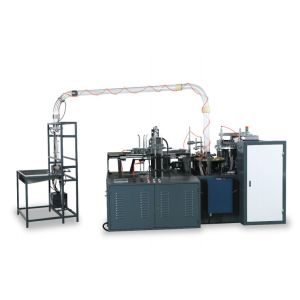 Unique PLC Control High Speed Paper Cup Machine With 90-100 PCS/MIN