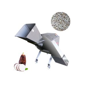 2000kg/H Industrial Fruit Vegetable Cube Cutting Machine