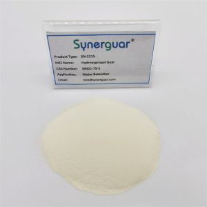 Medium Viscosity Self Hydrating Waterproof Plasticiser Yellowish Guar E412