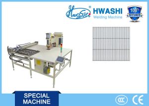China Hwashi 12 Volt Automatic Welded Wire Mesh Machine X Y Axis Feeder Three Phase Power Source on sale