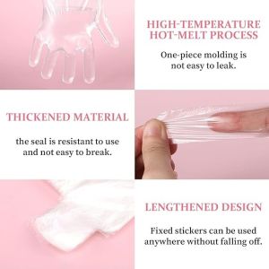 Paraffin Wax Liners Bags, Disposable Mitts Booties Plastic Socks And Gloves