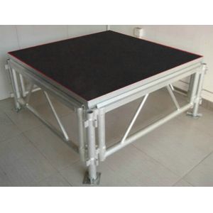 Waterproof Movable Stage Platform , Folding Stage Aluminum T6082-T6