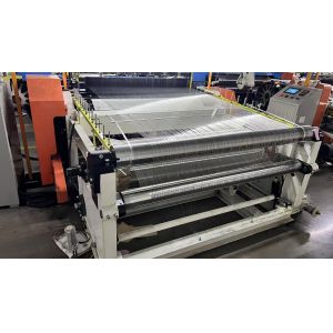 Advanced Light Duty Mesh Weaving Machine Efficiency 2.2kw BWR1600B