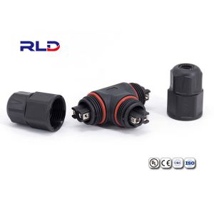 Power Cable Wire Waterproof Power Connector IP68 Wateproof T Type Cable