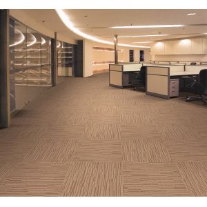 Colored Office Carpet Flooring , 100 Polypropylene Carpet Unique Design