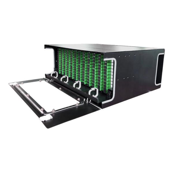 Quality 4U ODF 144cores Rack Optical Patch Panel SC/APC With 12 Cassette for sale