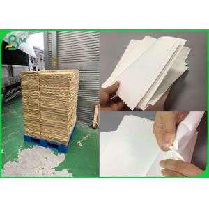 100um 130um Waterproof Synthetic Paper White Color To Make Label