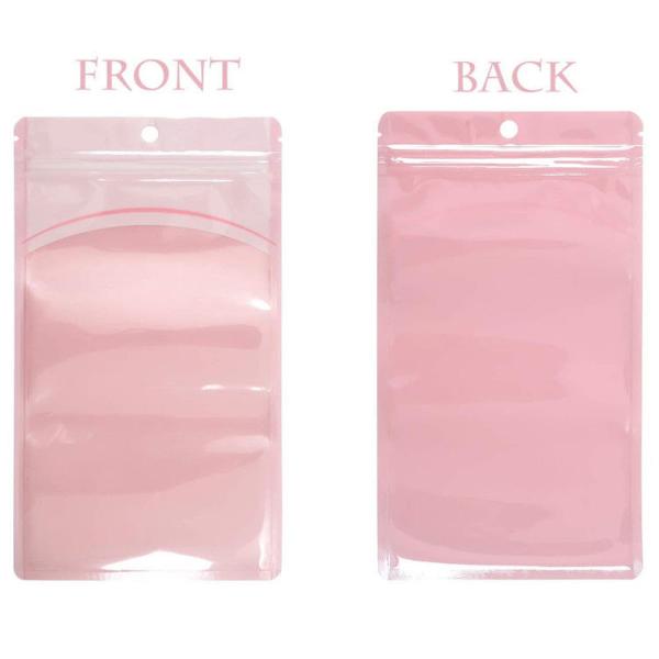 Quality Smell Proof PET CPP Mylar k Packaging Bag With Clear Window for sale