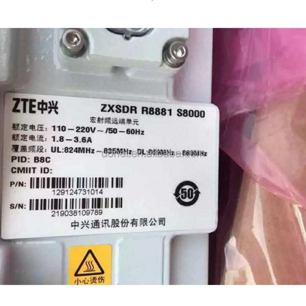ZTE R8881 S8000 GSM/UMTS BBU ZTE ZXSDR R8881 S2100 S9000 RRU WCDMA TD-SCDMA TD