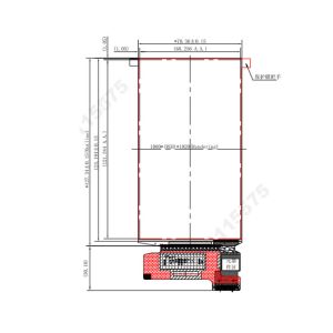 5.48 Inch Full HD OLED Display 1080*1920 High Resolution AMOLED Panel