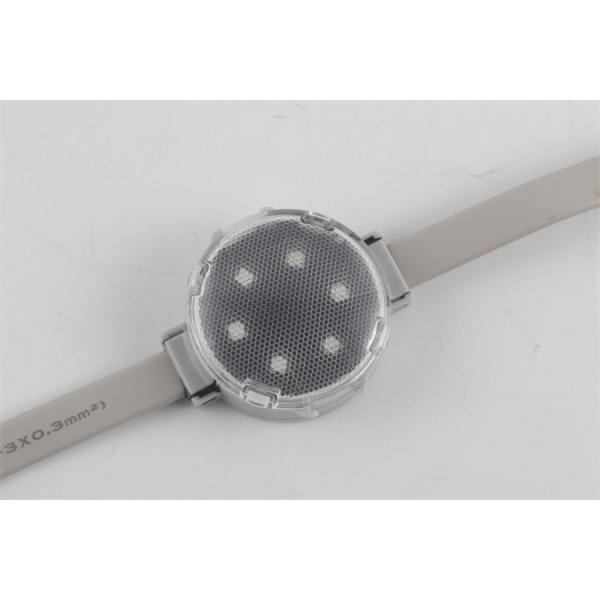 Quality Fully Waterproof RGB Led Pixel Point IP67 1.5W SMD3535 40mm Source For Building for sale