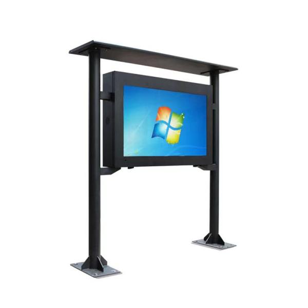 Waterproof Dustproof Touch Digital Outdoor Advertising Screens 55 Inch All In
