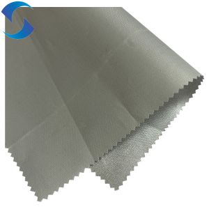 Light Weight Polyester Tent Fabric With Awning Customization With Silver Coated