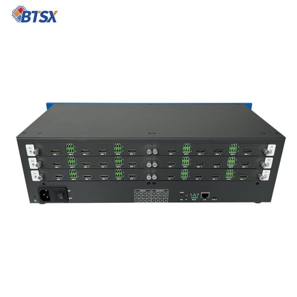 12 X HDMI 2.0 Input Interface Control Room Video Wall with Power Consumption of