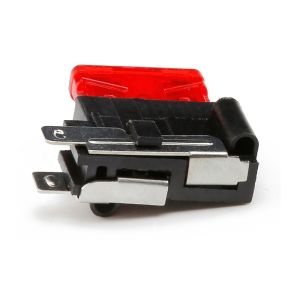 PA66 Brass Terminal Standard Blade Fuse Holder with PCB Mounting for Automotive