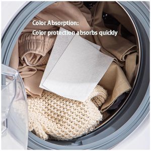 Anti Color Laundry Paper Sheets / Customizable Clothes Detergent Sheets Paper