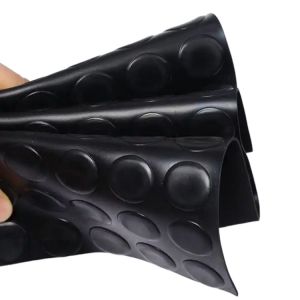 E-Purchasing Anti Slip Rubber Coin Pattern Rubber Mat Flooring 3.5mm X 36" X 6ft
