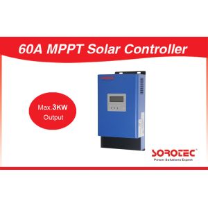 High Efficiency 99.5% 100A MPPT Solar Controller , Solar Charge Controller for