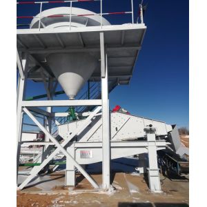 40-120mesh Output Size Silica Sand Processing Equipment for Oil Frac Sand