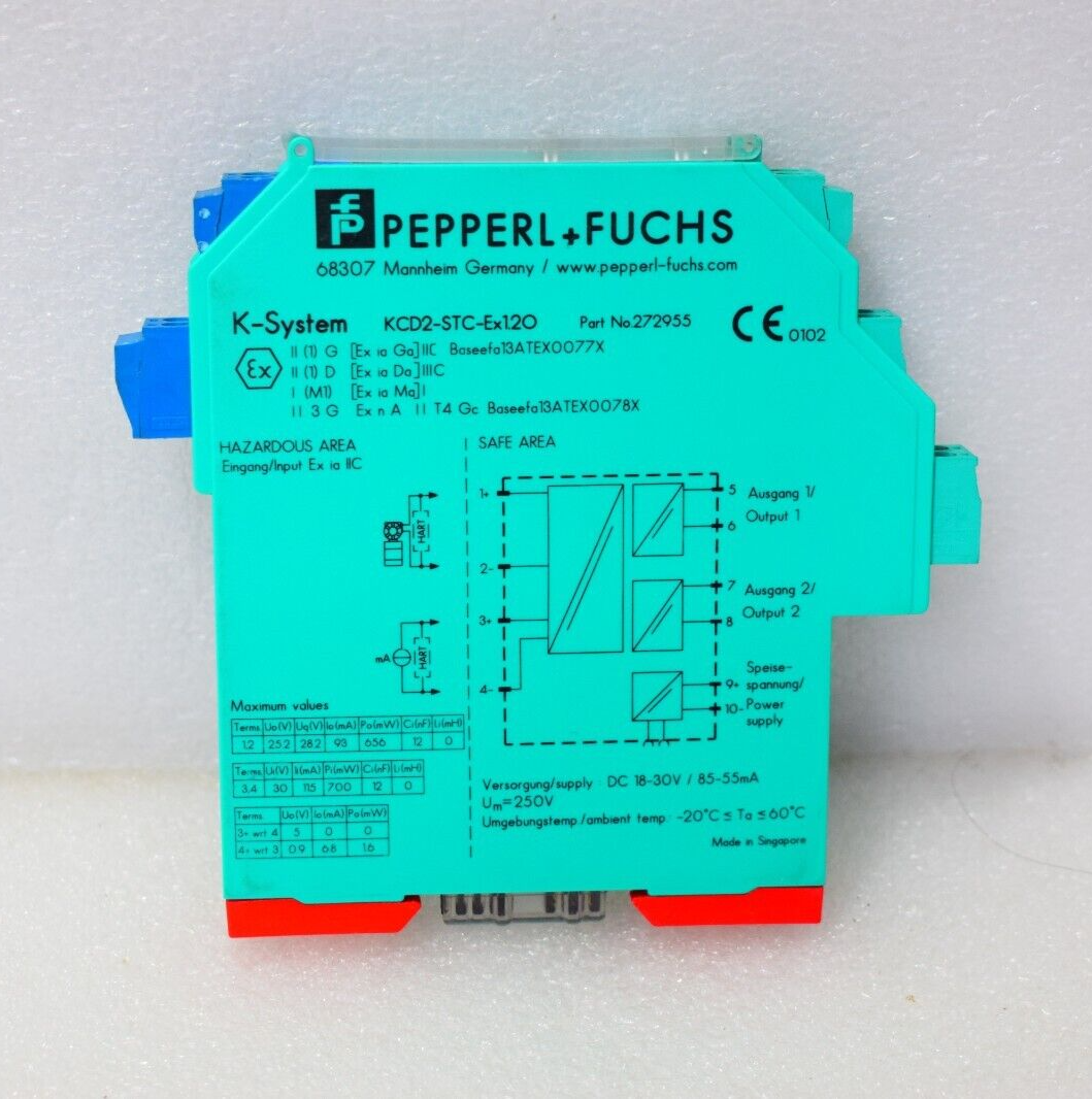KCD2-STC-Ex1.2O | Pepperl Fuchs | SMART Transmitter Power Supply