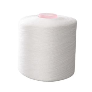 Raw White Thread 40s/2, 30s/2, 20s/2 is type of 100% Polyester Ring Spun Yarn