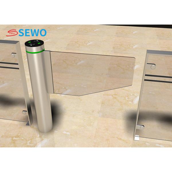 Biometric Fingerprint Access Control System , Swing Barrier Gate Turnstile With