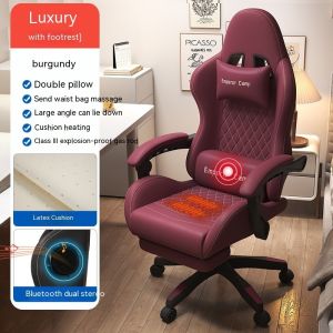 Customized Colors Gaming Computer Chair with Tilt Lift and Athletic Support