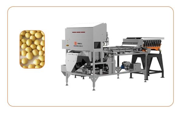 Quality Soybean Crawler Sorting Robot Intelligent Computer Control for sale
