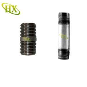 TOE Welded pipe nipple black one side thread barrel nipple | China Factory