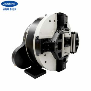 China Precision And Efficiency Pneumatic Rotary Chuck With 120mm Claw Stroke on sale
