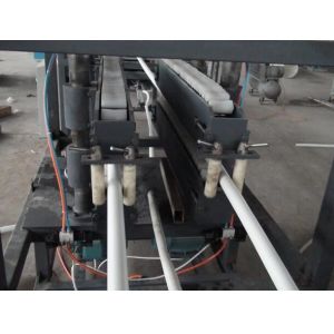 UPVC CPVC Plastic Pipe Extrusion Line With Double Screw Extruder