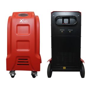 China 50HZ Air Condition Recovery Machine , LCD Display Flush Machine 10kg Refrigerant on sale
