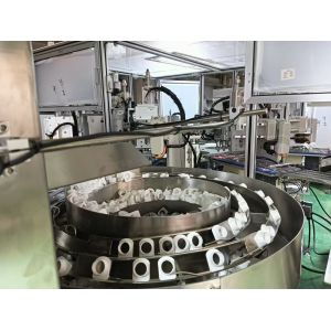 Heli Cap Assembly Machine with Photoelectric Sensor Detection System