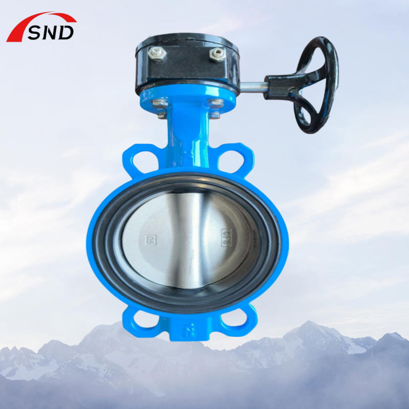 The Wafer-Type Fluoropolymer-Lined Soft-Seal Butterfly Valve For Highly