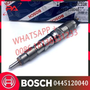 Bos-ch Genuine Original New Injector 107755-0350 0445120040 For Daewoo 7.6D 2004