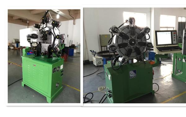 Quality Rotating CNC Spring Forming Machine For Flat Wire Spring / Compression Spring for sale