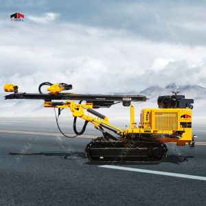 Hydraulic Dth Hammer Mining Drilling Rig Blast Hole Portable