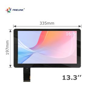 13.3 Inch IP65 LCD EETI Industrial PCAP Capacitive Touch Screen