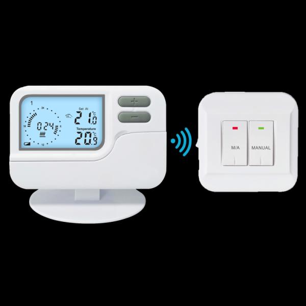 230V RF Programmable Thermostat Wireless 7 Day Smart Thermostat Temperature