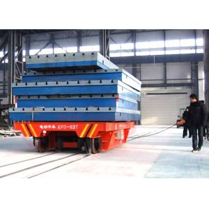Electricity Material Handling Coil Transfer Car 0 - 20m / Min Running Speed