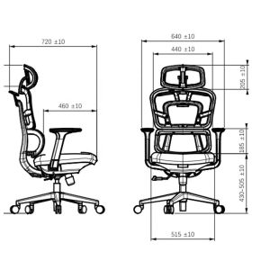 OEM ODM Mid Back Mesh Revolving Chair Adjustable Armrest Ergonomic Swivel Office