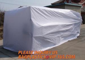 China PE Woven Tarpaulin Container Liner Bag, container cover, drawsting Jumbo bags, open top dry bulk dumpster on sale